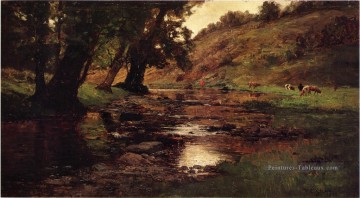 Paysage des plaines œuvres - Les Ombres Impressionniste Indiana paysages Théodore Clement Steele